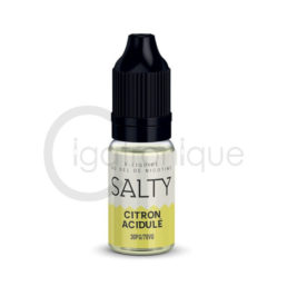 E liquide citron acidulé salty