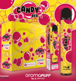 Aromapuff candy red aromazon