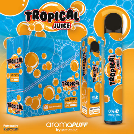 Arompuff tropical juice aromazon