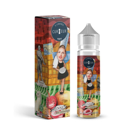 E liquide Rennes 50ml Hexagone Curieux