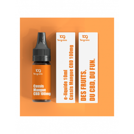 E liquide CBD Cassis Mangue Tengrams