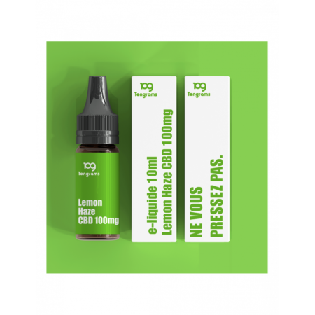 E liquide CBD Lemon Haze Tengrams