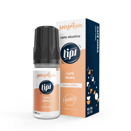 E liquide café moka sensation lips