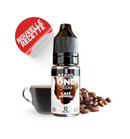 e liquide café expresso one taste e-tasty