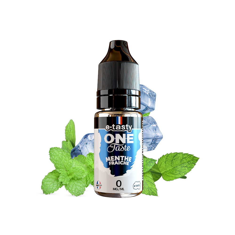 E liquide menthe fraîche e-tasty one taste