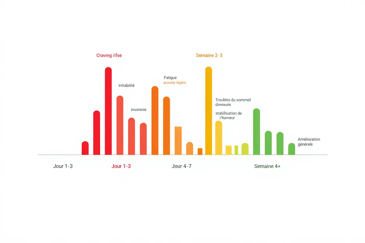 Timeline sevrage nicotine