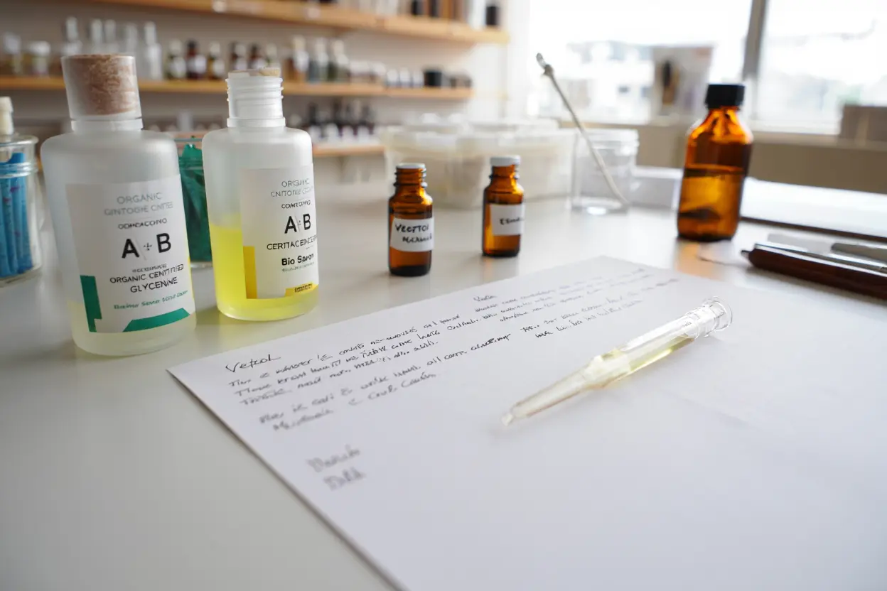 Fabrication DIY e-liquide bio