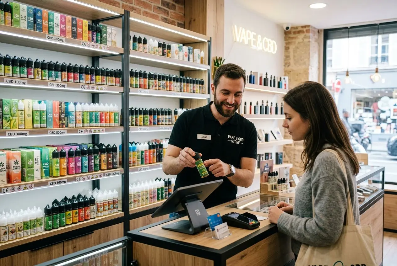 Boutique spécialisée CBD et vapotage